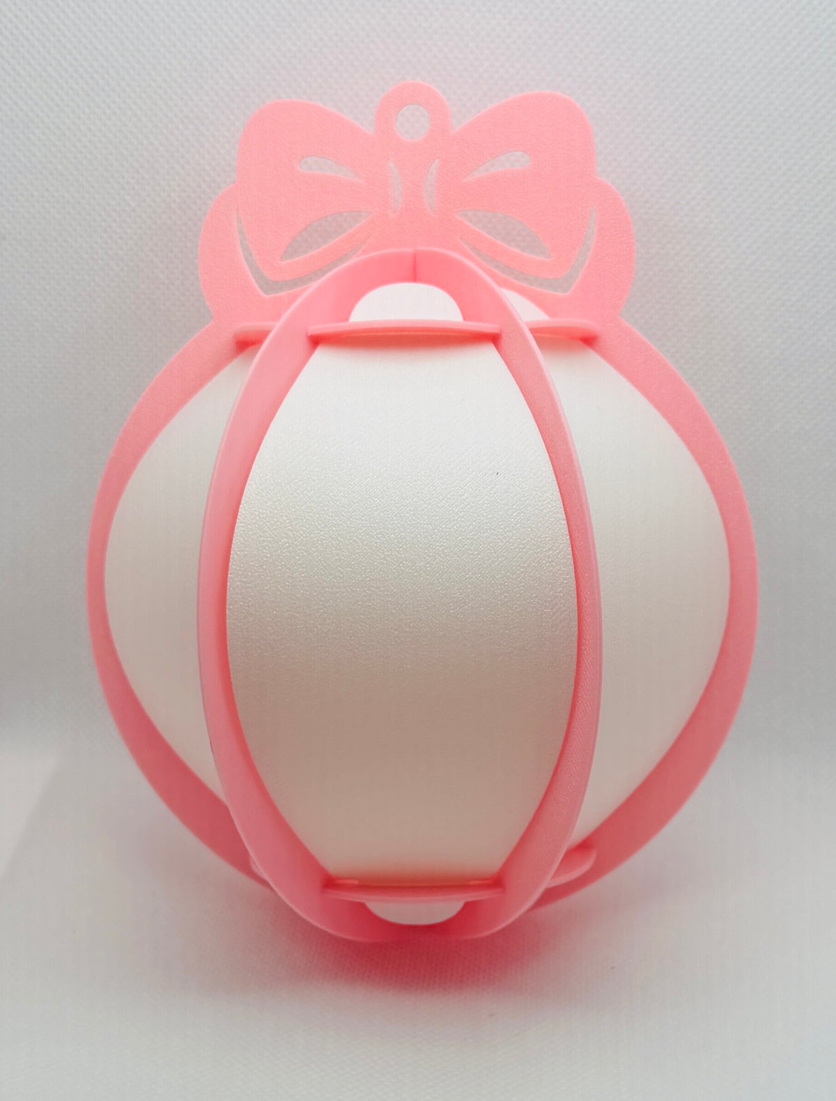 Jumbo Bow Christmas Ornament (blank)