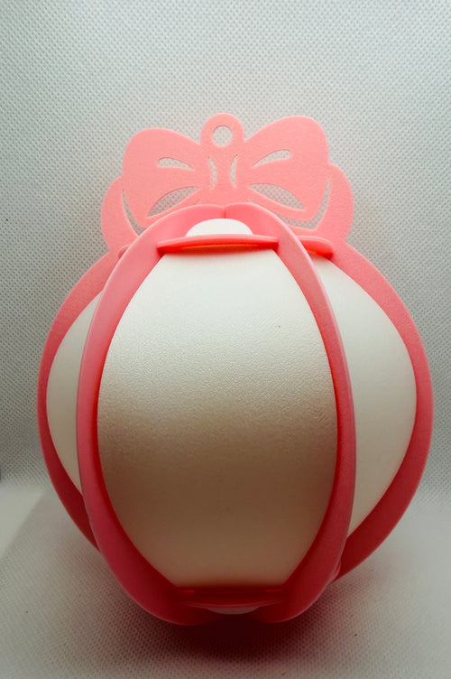 Jumbo Bow Christmas Ornament (blank)